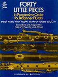 40 little Pieces (+Audio Access)for beginner flutists