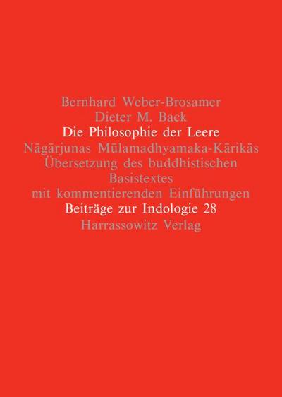 Die Philosophie der Leere