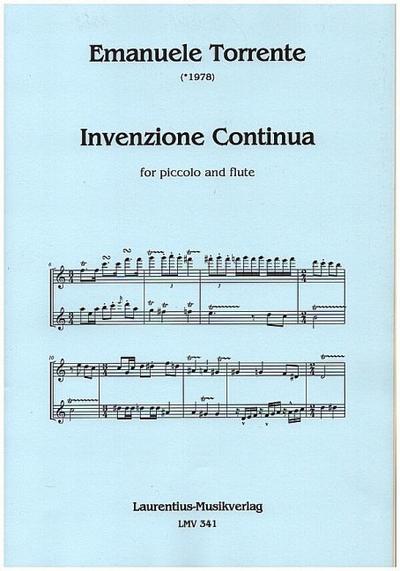Invenzione Continuafor piccolo and flute