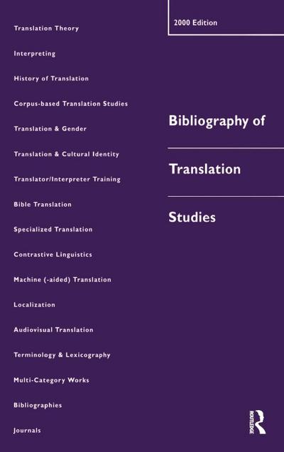 Bibliography of Translation Studies