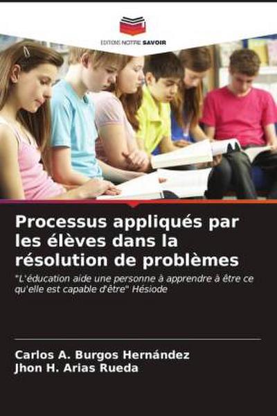 Processus appliqués par les élèves dans la résolution de problèmes