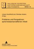 Probleme und Perspektiven sprechwissenschaftlicher Arbeit