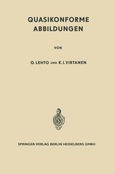 Quasikonforme Abbildungen