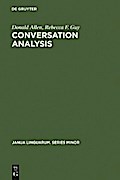 Conversation Analysis