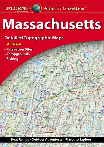 Delorme Atlas & Gazetteer Massachusetts