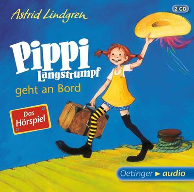 Pippi Langstrumpf 2. Pippi Langstrumpf geht an Bord, 2 Audio-CD