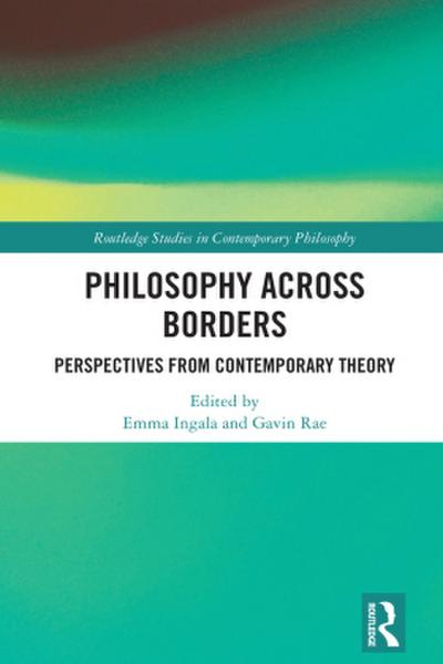 Philosophy Across Borders