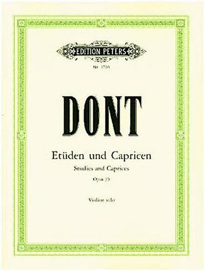 24 Etudes and Caprices Op. 35 for Violin