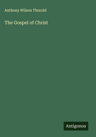 The Gospel of Christ