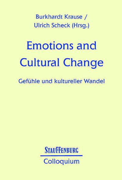 Emotions and Cultural Change