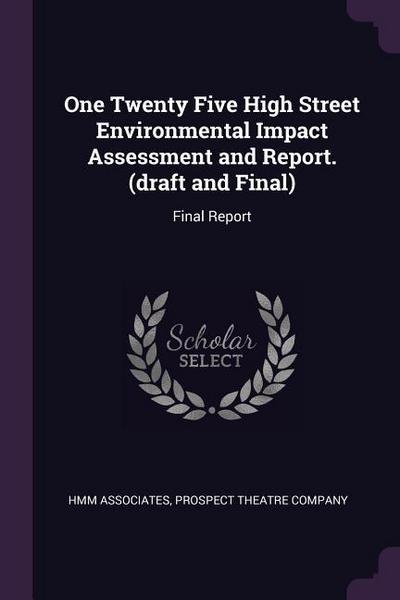 One Twenty Five High Street Environmental Impact Assessment and Report. (draft and Final)