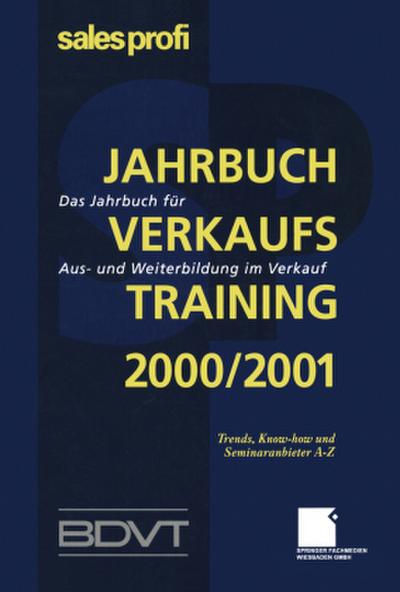 Jahrbuch Verkaufstraining 2000/2001