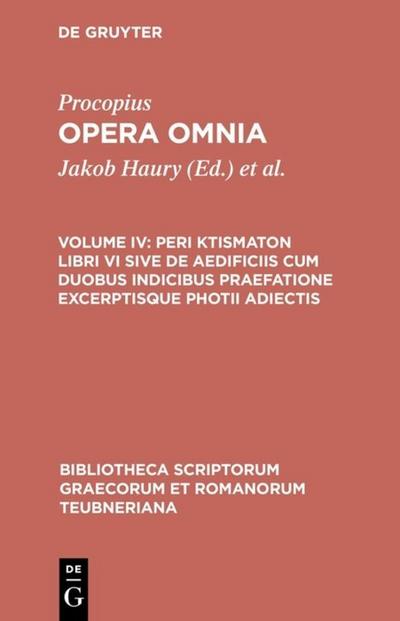 De aedificiis libri VI.Indices