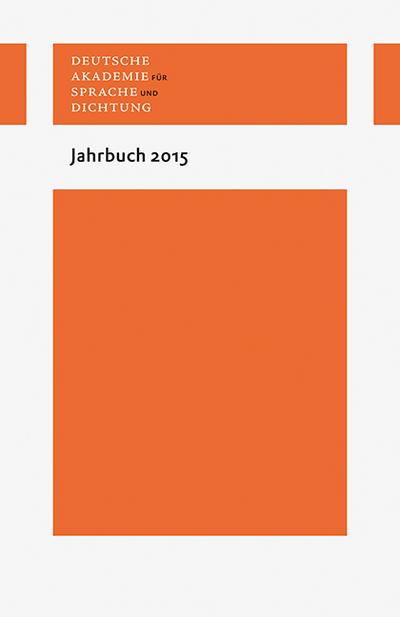 Dt. Akademie Jahrbuch 2015