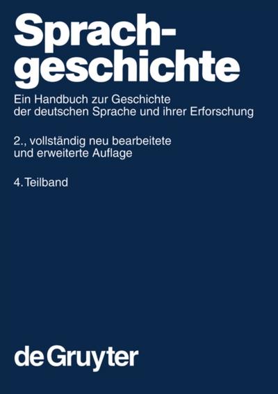 Sprachgeschichte 4.Teilband