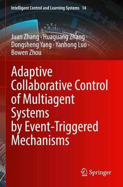 Adaptive Collaborative Control of Multiagent Systems by Event-Triggered Mechanisms