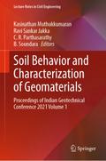 Soil Behavior and Characterization of Geomaterials