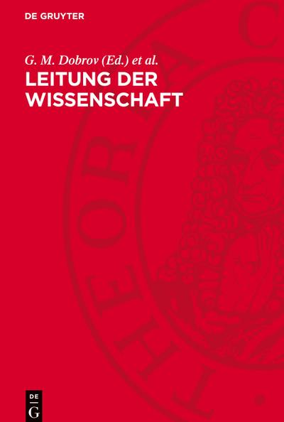 Leitung der Wissenschaft