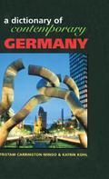 Dictionary of Contemporary Germany