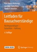 Leitfaden für Bausachverständige