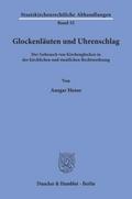 Glockenläuten und Uhrenschlag.