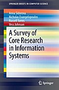 A Survey of Core Research in Information Systems