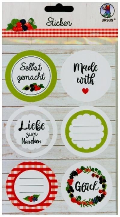 URSUS 24 Sticker "Selbst gemacht"