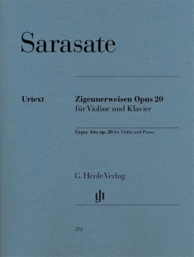 Zigeunerweisen op. 20 für Violine und Klavier