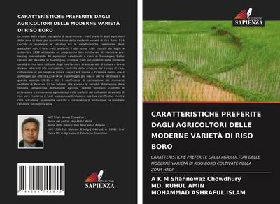 CARATTERISTICHE PREFERITE DAGLI AGRICOLTORI DELLE MODERNE VARIETÀ DI RISO BORO