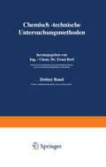 Chemisch-technische Untersuchungsmethoden