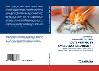 ACUTE VERTIGO IN EMERGENCY DEPARTMENT