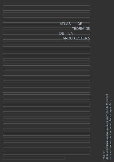 Atlas de teoría(s) de la arquitectura