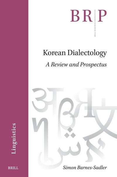 Korean Dialectology