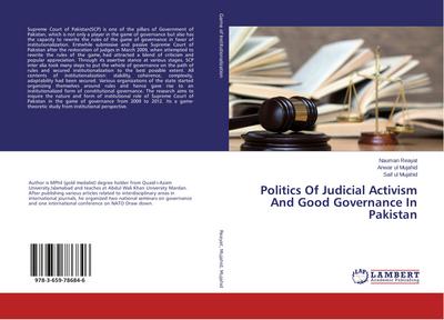 Politics Of Judicial Activism And Good Governance In Pakistan