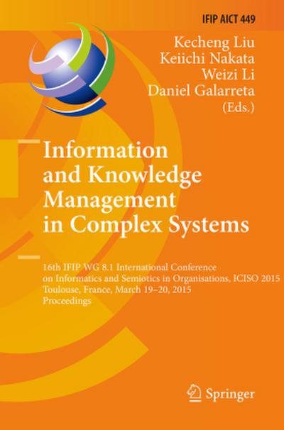 Information and Knowledge Management in Complex Systems