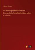 Von Hamburg Spitzbergische oder Groenlandische Rei