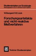 Forschungsartefakte und nicht-reaktive Meßverfahre