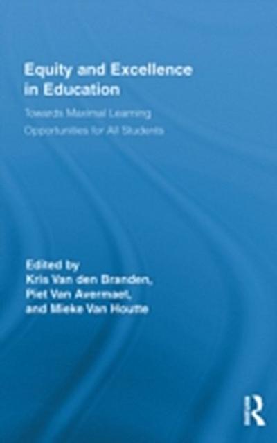 Equity and Excellence in Education