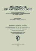 Exkursionsführer für die XI. Internationale Pflanzengeographische Exkursion durch die Ostalpen 1956