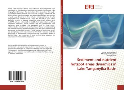 Sediment and nutrient hotspot areas dynamics in Lake Tanganyika Basin