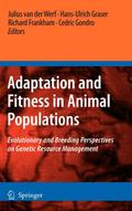 Adaptation and Fitness in Animal Populations