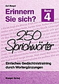 Erinnern Sie sich? 4 - 250 Sprichwörter