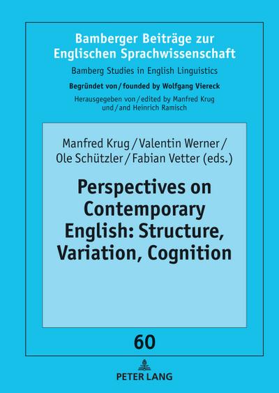 Perspectives on Contemporary English: Structure, Variation, Cognition