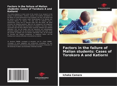 Factors in the failure of Malian students: Cases of Torokoro A and Katiorni