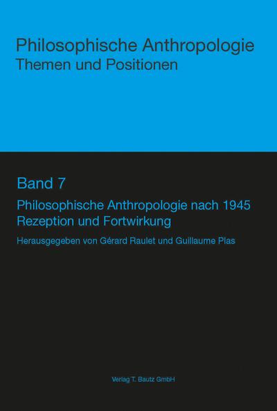 Philosophische Anthropologie nach 1945