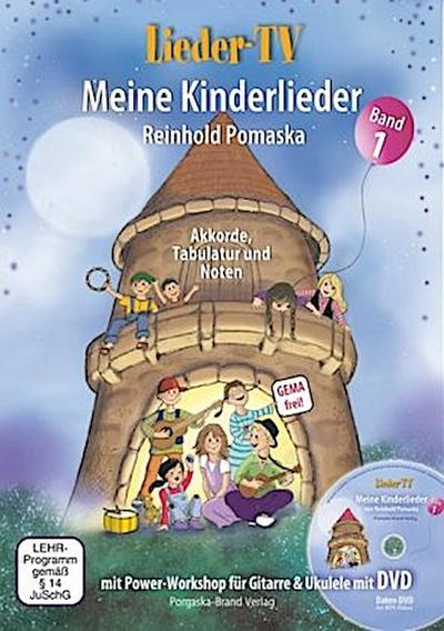 Lieder-TV: Meine Kinderlieder - Band 1 (mit DVD), m. 1 DVD. Bd.1