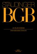 J. von Staudingers Kommentar zum Bürgerlichen Gesetzbuch mit Einführungsgesetz und Nebengesetzen, Art 25, 26 EGBGB