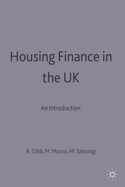 Housing Finance in the UK