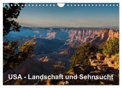 USA - Landschaft und Sehnsucht (Wandkalender 2026 DIN A4 quer), CALVENDO Monatskalender