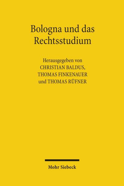 Bologna und das Rechtsstudium